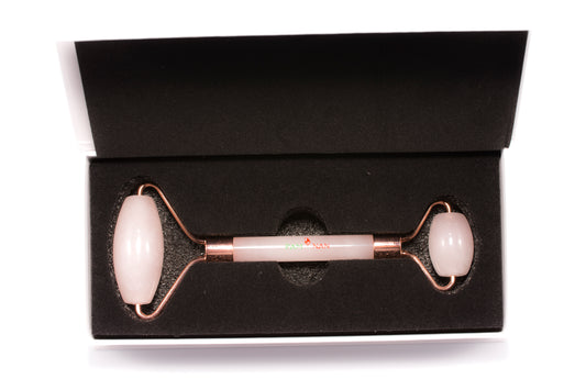 Facial Massage Roller Rose Quartz